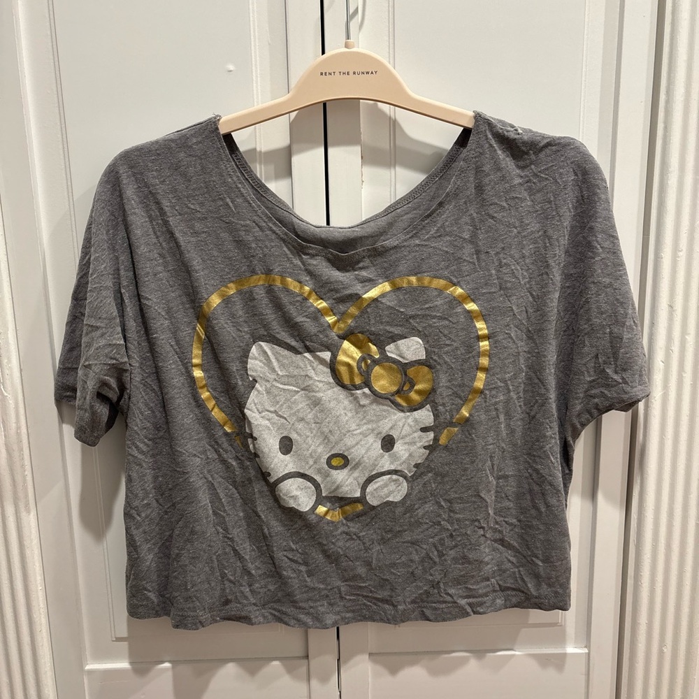 Hello kitty crop top
